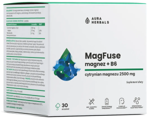 MagFuse: magnez + B6, saszetki 30 szt.