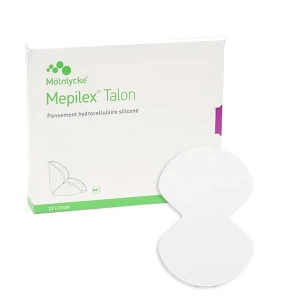 Mepilex Talon, silikonowy opatrunek piankowy, 13 cm x 21 cm, 1 szt.
